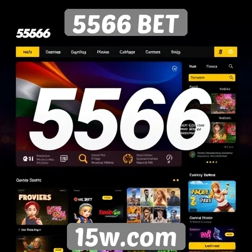 Avaliação da interface do usuário no site 5566 BET